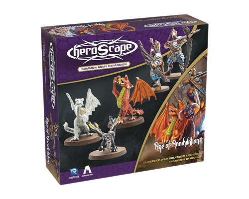 Heroscape Greatbow Archers and Scions of Icaria Army Expansion - EN