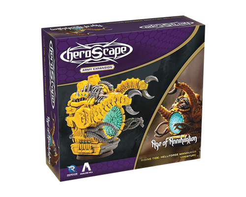 Heroscape Rising Tide Hellforge Mandukor Army Expansion  - EN