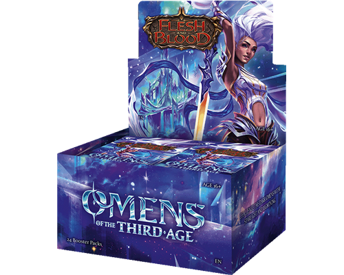 Flesh & Blood TCG - Omens of the Third Age Booster Display (24 Packs) - EN