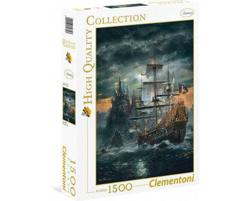 Clementoni Puzzle 1500 elementów Statek piracki