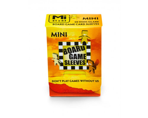 Board Games Sleeves - Non-Glare - Mini (41x63mm) - 50 Pcs