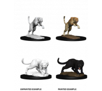 D&D Nolzur's Marvelous Miniatures: Panther & Leopard