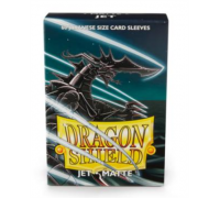 Dragon Shield Small Sleeves - Japanese Matte Jet (60 Sleeves)