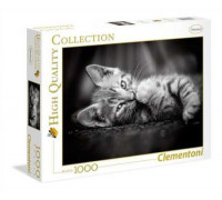 Clementoni Puzzle 1000 elementów - High Quality Collection. Kitty (39422 )