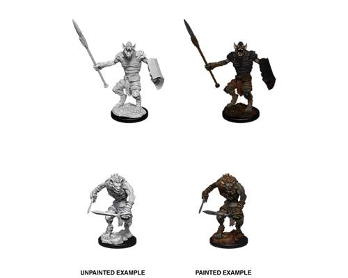 D&D Nolzur's Marvelous Miniatures: Gnoll & Gnoll Flesh Gnawer