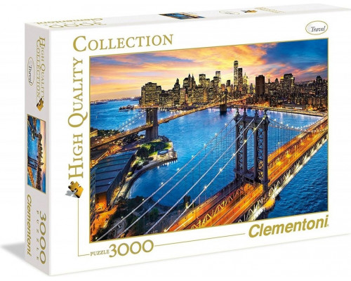 Clementoni Puzzle 3000el High Quality Colection Nowy York