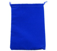 Chessex Large Suedecloth Dice Bags Royal Blue