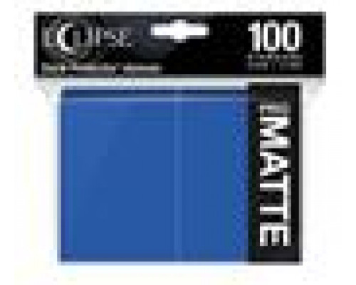 UP - Eclipse Matte Standard Sleeves: Pacific Blue (100 Sleeves)