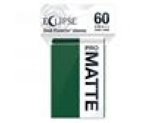 UP - Eclipse Matte Small Sleeves: Forest Green (60 Sleeves)