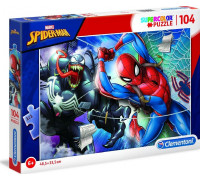 Clementoni Puzzle 104 elementy Super Kolor - Spider-Man