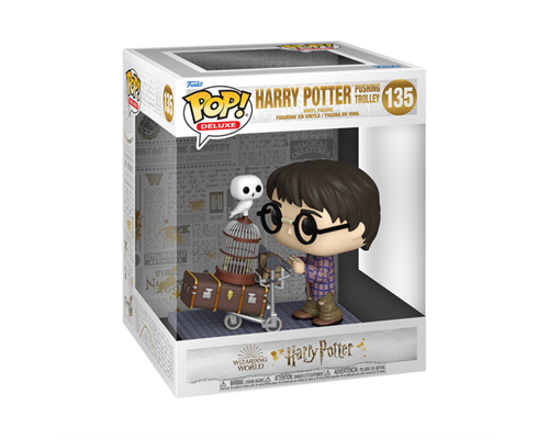 POP Deluxe: Harry Potter Anniversary- Harry Pushing Trolley