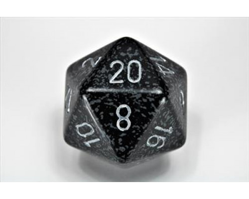 Chessex Speckled 34mm 20-Sided Dice - Ninja