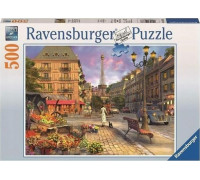 Ravensburger Puzzle 500 Wieczorny spacer po Paryżu