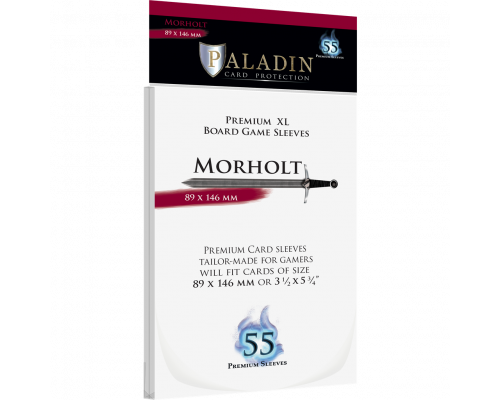 Paladin Sleeves - Morholt Premium XL 89x146mm (55 Sleeves)