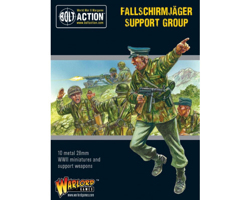 Bolt Action - Fallschirmjäger Support Group (HQ, Mortar & MMG) - EN