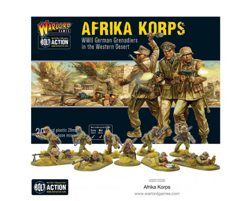 Bolt Action - Afrika Korps Infantry - EN