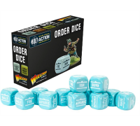 Bolt Action - Bolt Action Orders Dice - Blue (12)