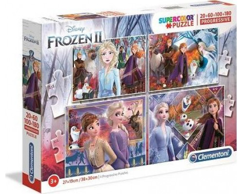 Clementoni Puzzle Frozen 2 20+60+100+180el (21411)