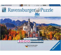Ravensburger Puzzle 1000 elementów Panorama Zamek Neuschwanstein