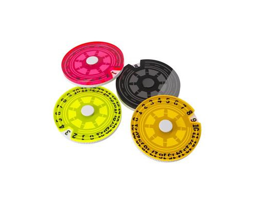 Gamegenic Life Counters Set of 4 Single Dials