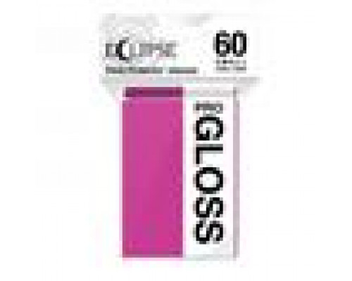 UP - Small Sleeves - Gloss Eclipse - Hot Pink (60 Sleeves)