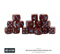 Bolt Action - British Airborne D6 Dice (16)