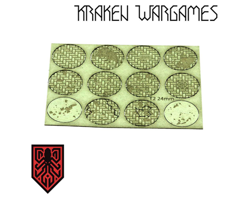 Kraken Wargames - Base Topper T2 24 mm (10)