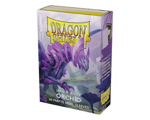 Dragon Shield Japanese size Dual Matte Sleeves - Orchid 'Emme' (60 Sleeves)