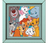 Clementoni Puzzle 60 elementów Frame me up Disney Zwierzęta bohaterowie bajek