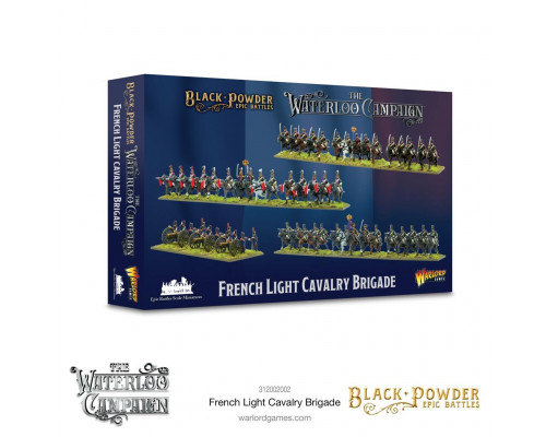 Black Powder Epic Battles: Waterloo - French Light Cavalry Brigade - EN