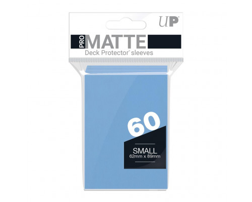 UP - Small Sleeves - Pro-Matte - Light Blue (60 Sleeves)