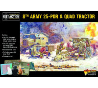 Bolt Action - 8th Army 25pdr & Quad Tractor - EN