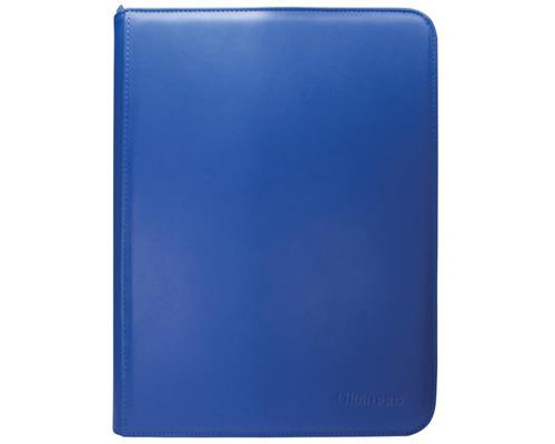 UP - Vivid 9-Pocket Zippered PRO-Binder: Blue