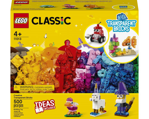LEGO Classic™ Creative Transparent Bricks (11013)