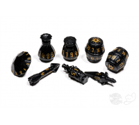 PolyHero Rogue 8 Dice Set Nightshade