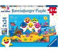Ravensburger Puzzle Baby Shark 2x24 elementy