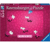 Ravensburger Puzzle 654 el. Krypt Różowe
