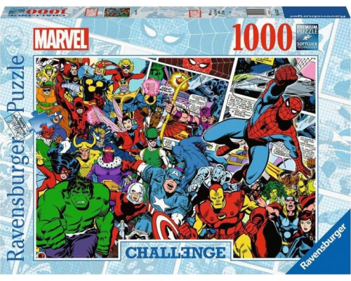 Ravensburger Puzzle 1000 elementów Challange Marvel