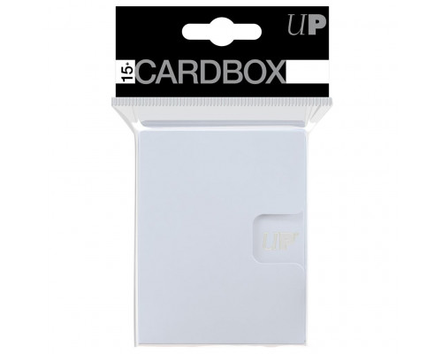 UP - PRO 15+ Card Box 3-pack: White