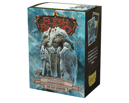 Dragon Shield Matte Art Sleeves - Flesh and Blood Oldhim (100 Sleeves)