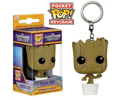 Funko Pocket POP! Keychain - Marvel Guardians Of The Galaxy DANCING GROOT Vinyl Figure 4cm