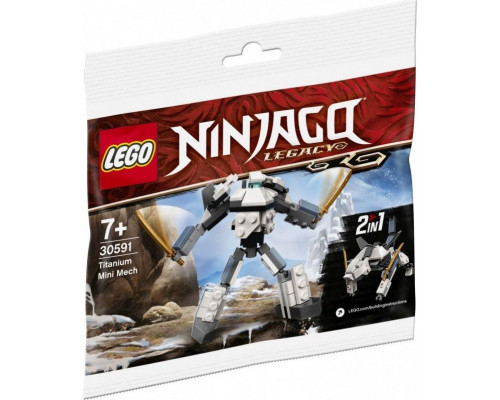 LEGO NINJAGO® Titanium Mini Mech (Polybag) (30591)