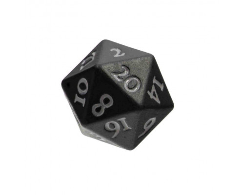 UP - Vivid Heavy Metal Dice: Black