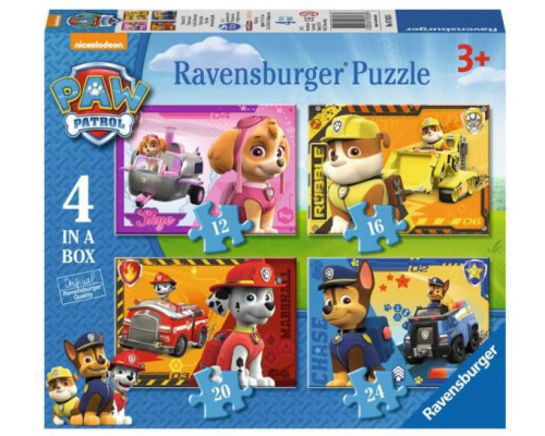 Ravensburger Puzzle Psi Patrol 4w1