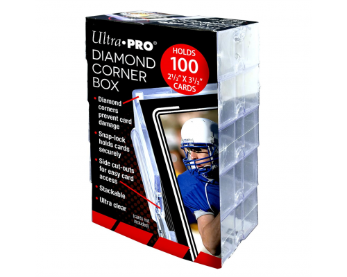 UP - Diamond Corner 100 Count Card Box (10 count retail pack)