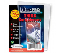 UP - Standard Sleeves - 2-1/2" X 3-1/2" Thick Card Sleeves (100 Ct)