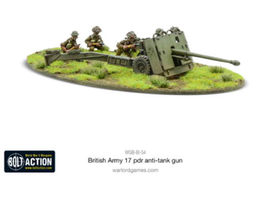 Bolt Action - British Army 17 pdr anti-tank gun - EN