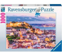 Ravensburger Puzzle 2D 1000 elementów Vista su Lisbona