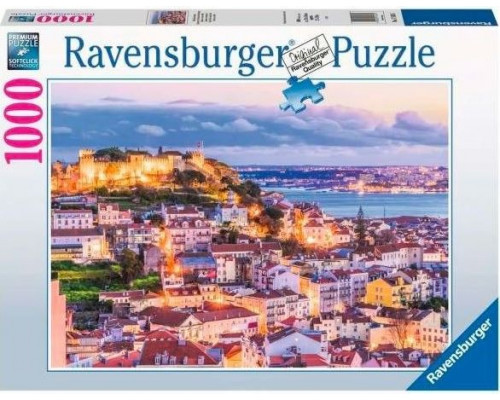 Ravensburger Puzzle 2D 1000 elementów Vista su Lisbona