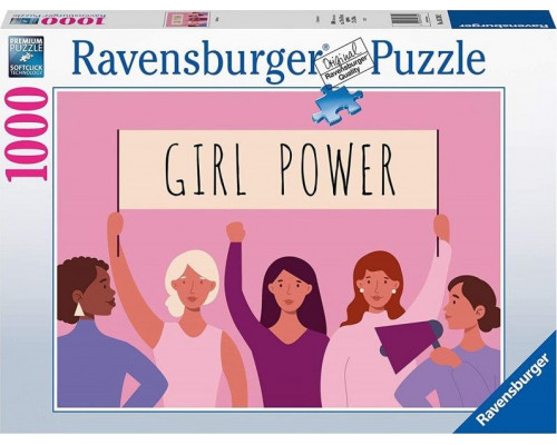 Ravensburger Puzzle 2D 1000 elementów Girl power